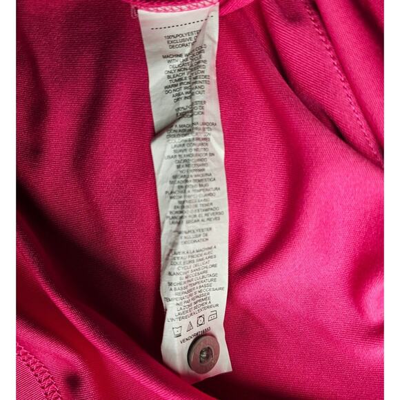 PGA Tour Pro Series Polo Shirt Mens Large Golf Pink Athletic Fit Summer Colorful - Picture 8 of 9